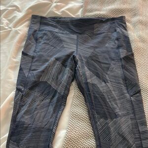 lululemon athletica Geometric Gray Leggings